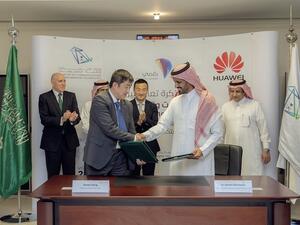 During the signing ceremony.