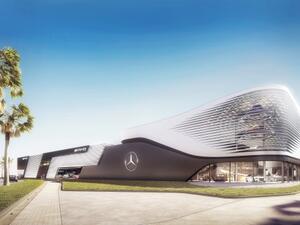  معرض "مرسيدس-بنز" في جزيرة ياس