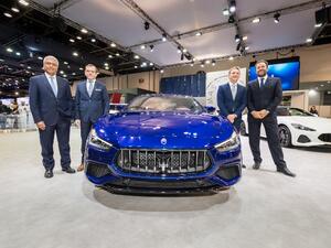 مازيراتي خلال معرض دبي الدولي للسيارات 2017