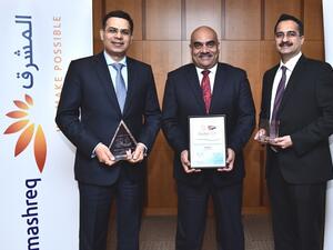 Mashreq receives two awards