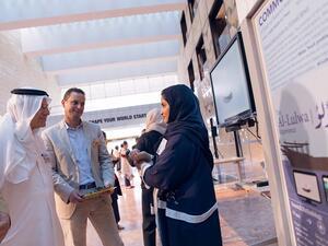 كانت فاطمة واحدة من بين أكثر من 50 باحثًا من المشاركين في ندوة "ملتقى العقول 2018" بجامعة كارنيجي ميلون في قطر.       