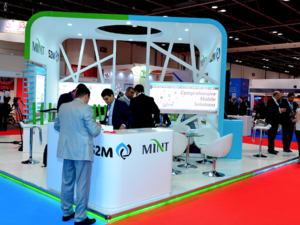 Mint stand at the event