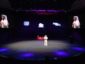 السيد محمد البنعلي، المدير التنفيذي لجمعية "وياك"، يتحدث خلال افتتاح المنتدى السنوي الرابع للجالية الصومالية في قطر.