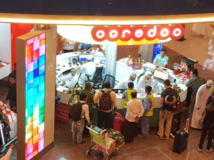 The company’s kiosk will offer customers a range of Ooredoo’s award winning products and services.