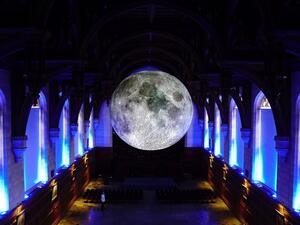 Measuring an incredible seven metres in diameter, a giant awe-inspiring moon, titled ‘Museum of the Moon’ will be unveiled at The Dubai Mall on November 30, 2017.