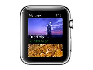 تطبيق طيران الإمارات لساعة أبل