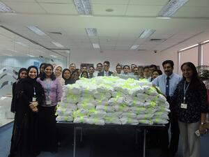 NBF staff participate in Fujairah Welfare Association initiative.