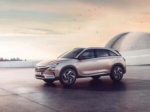 هيونداي كشفت النقاب عن السيارة نيكسو في معرض الإلكترونيات الاستهلاكية الذي أقيم في لاس فيغاس يناير الماضي.