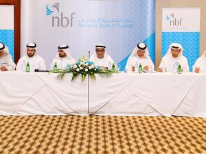 National Bank of Fujairah Board Members at the 2016 Annual General Meeting