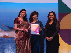 خلال الحفل الذي انعقد في نيودلهي.