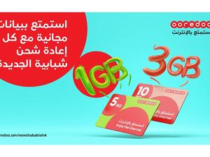 New Shababiah customers simply need to recharge by OMR 5 or OMR 10 to receive an additional 1 GB of data or 3 GB respectively at no extra cost.
