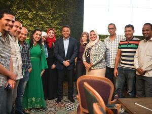 The Iftar took place at Bab El Nile tent at Fairmont Nile City where the media enjoyed the oriental atmosphere by the Nile. 