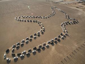 جاء إنجاز نيسان لهذا الرقم القياسي الجديد في العرض الذي أقيم في ملعب ذا سفنز للرجبي في دبي