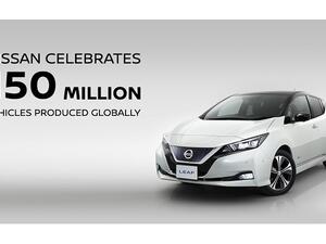 إجمالي إنتاج شركة نيسان موتور المحدودة يصل إلى 150 مليون مركبة