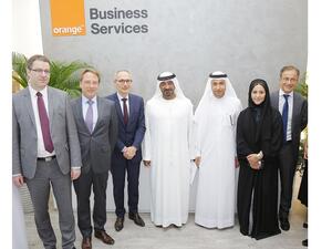 HH Sheikh Ahmed bin Saeed Al Maktoum inaugurates Orange Business Services Regional HQ in DSO.