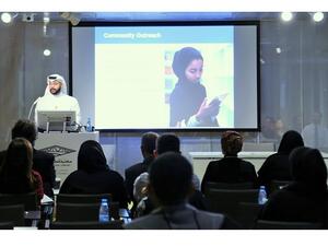 مشاركون في الورشة التدريبية التي نظمتها مكتبة قطر الوطنية، بالتعاون مع دار جامعة حمد بن خليفة للنشر، بمناسبة الأسبوع العالمي للإتاحة الحرة. 