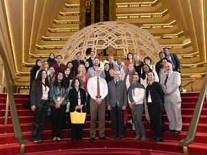 المشاركون في مؤتمر الإنسانيات الطبية في برنامج الشرق الأوسط