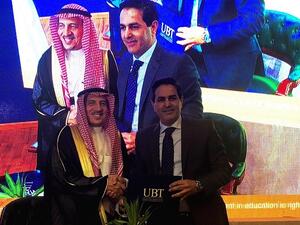 The MoU was signed by Fadi Hani, Vice President, Avaya, Middle East, Africa and Turkey, and H.E. Professor Osama A. Jannadi, Rector of UBT. 