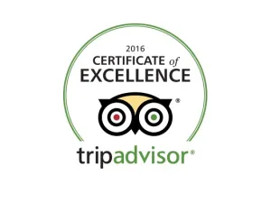 شهادة التميّز من TripAdvisor