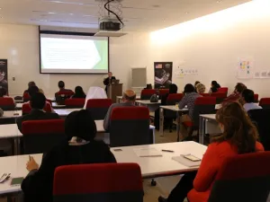 ندوة الرقمنة وحفظ مواد التراث الثقافي ونشرها: الاتجاهات العالمية والتطبيق المحلي التي استضافتها مكتبة قطر الوطنية مؤخراً