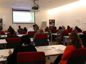 ندوة الرقمنة وحفظ مواد التراث الثقافي ونشرها: الاتجاهات العالمية والتطبيق المحلي التي استضافتها مكتبة قطر الوطنية مؤخراً