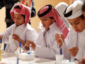 من احتفالات مؤسسة قطر باليوم الوطني لدولة قطر في العام الماضي.