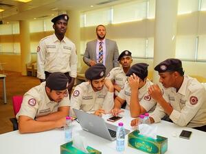 زيارة طلاب أكاديمية قطر للقادة إلى بورصة قطر.