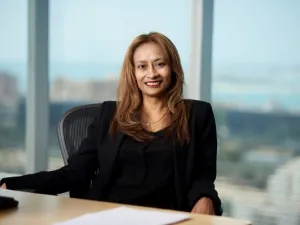 رافية إبراهيم رئيسة اريكسون لمنطقة الشرق الأوسط وافريقيا
