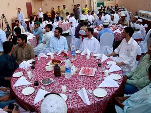 Ramada Ajman Labour Camp Iftar