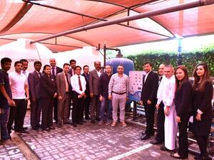 During the event
