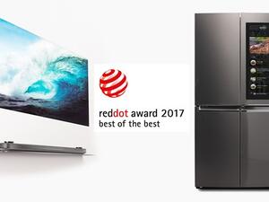 إل جي تفوز بجائزة -أفضل الجوائز -مرتين هذا العام من ريد دوت