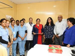 Right Health Employees Honoured by Right Health's MD Dr Sanjay Paithankar CIO Shainoor Khoja.