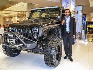 Iraqi national Mr. Khaled Mohammad Anbar and Pakistani national Mr. Muhammad Umar Farooq were the happy winners of the two special edition Jeep Wranglers.