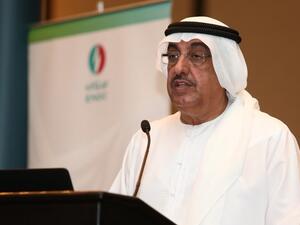 Saif Al Falasi adressing Dubai Government stakeholders and ENOC business units at ERM seminar