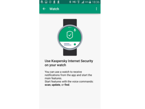 Screenshot Kaspersky Internet Security for Android
