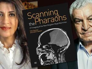 زاهي حواس وسحر سليم