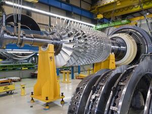 Five F-class gas turbines