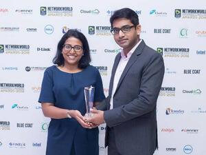 Sweta Kanoria and Muhammad Shahid of Huawei Enterprise Business Group