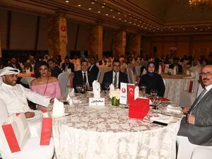 الحفل السنوي السابع المخصص لتوزيع جوائز وكالات السفر في الكويت.