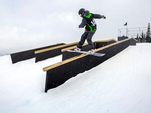 Visa welcomed Team Visa athlete Brolin Mawejje to Ski Dubai, where he performed a daring ski stunt to an admiring audience.