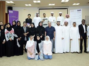 حضر الورشة التي عقدت في مكتبة دبي العامة - فرع الطوار، عدد كبير من المشاركين.