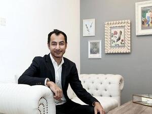 With over 16,000 used luxury items, Dubai-based The Luxury Closet wants to expand to Egypt. (Pictured here: Founder and CEO of The Luxury Closet, Kunal Kapoor)