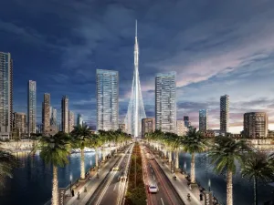 البرج الجديد في خور دبي