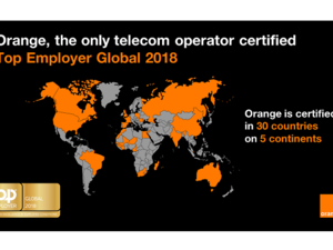 30 Orange countries and territories on 5 continents within the Group’s footprint were involved in the process and made it a success.