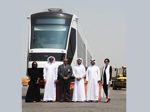 The arrival of the Tram System in the Port of Doha