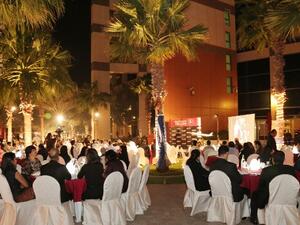 During the event