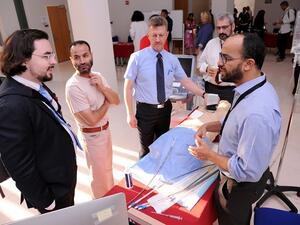 خلال إحدى الجلسات التدريبية التفاعلية