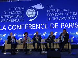 مؤتمر "وايز" يشارك في حلقة نقاشية حول دور الابتكار والتكنولوجيا في إطار المنتدى الاقتصادي الدولي للأمريكيتين.