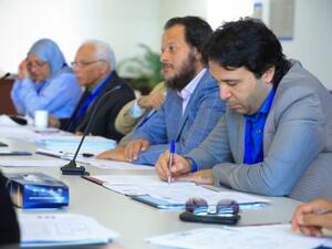 Professor Abbas al Tonsi the director of the Arabic program at GU-Q