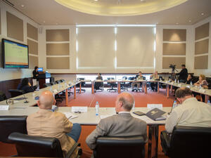 خلال حلقة النقاش حول تدريس اللغة العربية